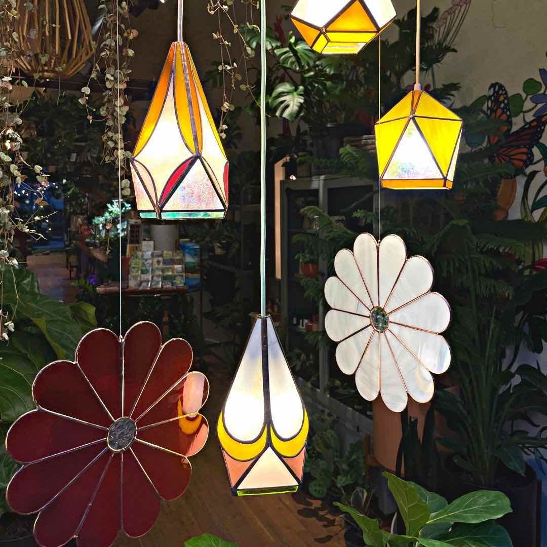 All on sale glass lamp